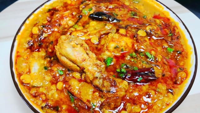 Chicken Dal.