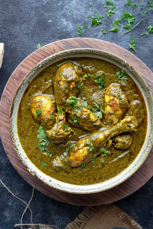 Chicken Saag.