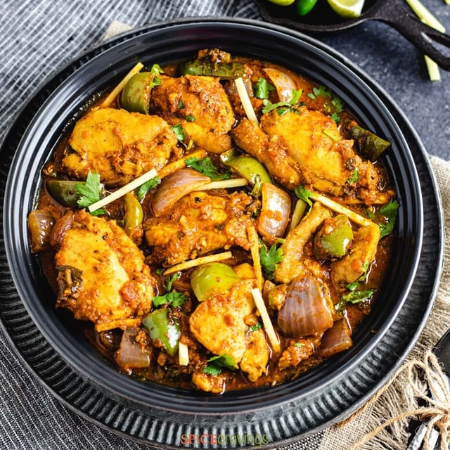 Kadhai Chicken.