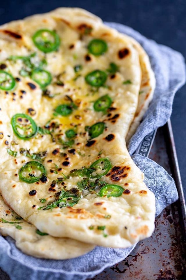 Bullet Naan/Chilli Naan.