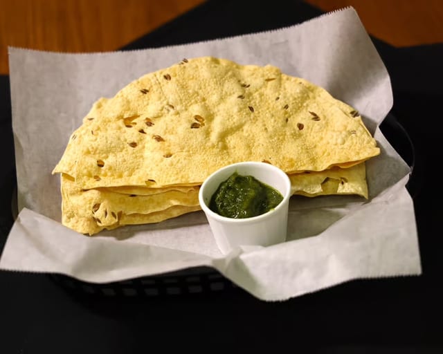 Papadam.