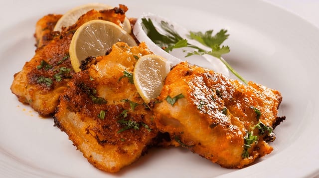Fish Pakora.